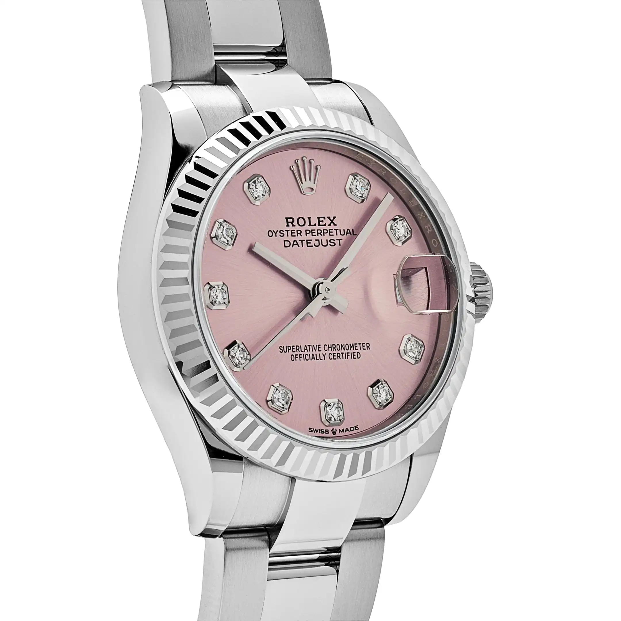 Rolex Datejust Replica 278274 ‘Ladies’ Stainless Steel Pink Diamond Dial - Image 4