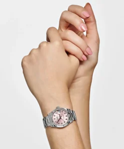 Alternative view of Rolex Datejust Replica 278274 ‘Ladies’ Stainless Steel Pink Diamond Dial