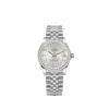 Rolex Datejust Replica 278384RBR Ladies White Gold Stainless Steel Silver Di