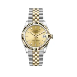 Rolex Datejust Replica 278273 Ladies Yellow Gold Stainless Steel Champagne D