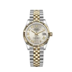 Rolex Datejust Replica 278273 Ladies Yellow Gold Stainless Steel Silver Dial