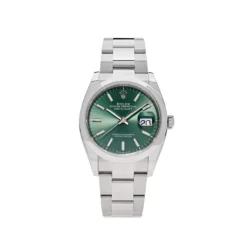 Rolex Datejust Replica 126200 Stainless Steel Green Dial Oyster