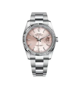 Rolex Datejust Replica 116234 Stainless Steel Pink Dial Oyster