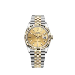 Rolex Datejust Replica 126233 Stainless Steel Yellow Gold Champagne Dial Jubil