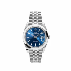 Rolex Datejust Replica 126300 Stainless Steel Blue Dial Jubilee