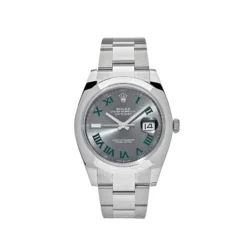 Rolex Datejust Replica 126300 ‘Wimbledon’ Stainless Steel Slate Dial Jubilee