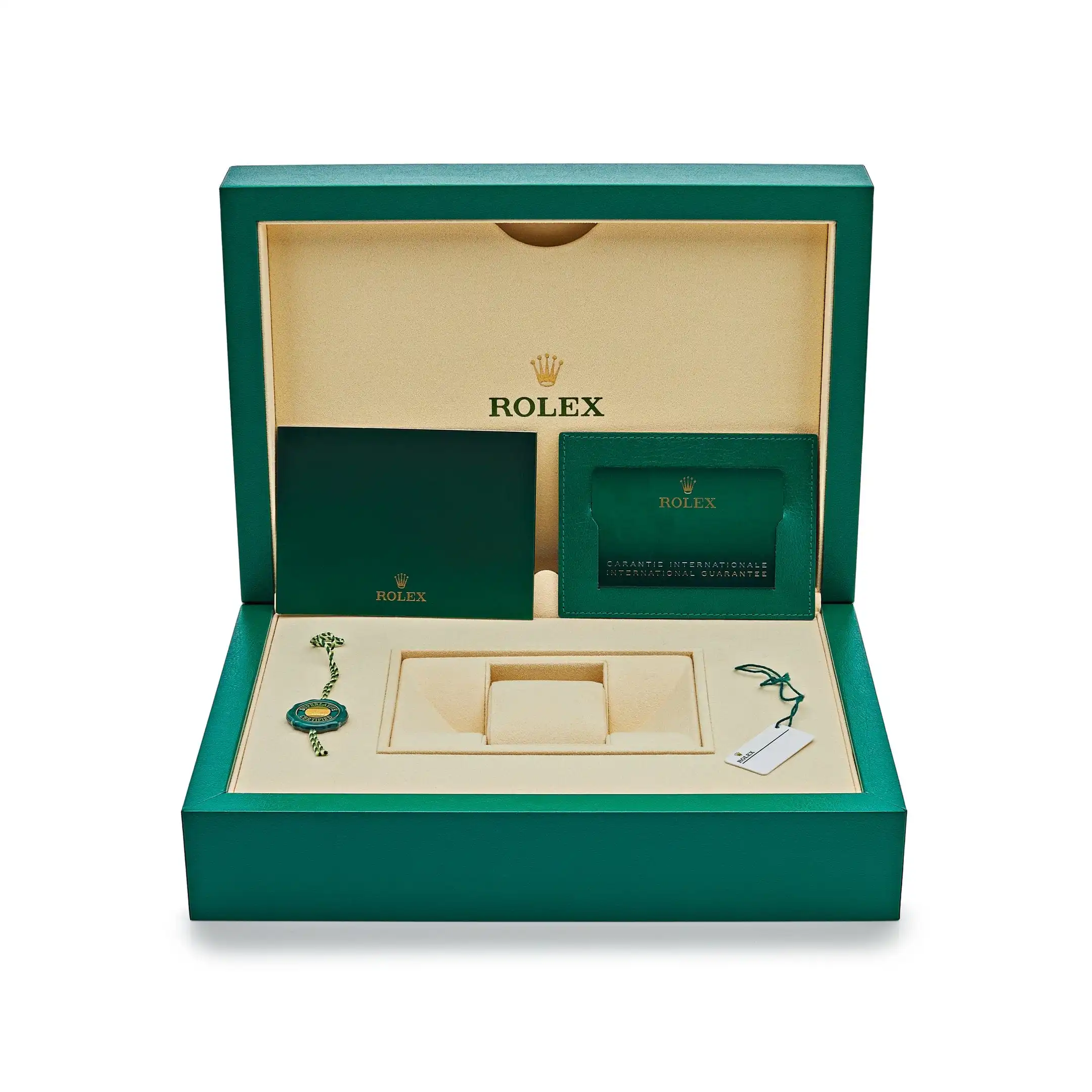 Rolex Day-Date 128159RBR White Gold Diamond Roman Dial - Image 8