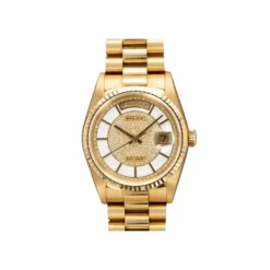 Replica Rolex Day-Date 18238 Yellow Gold Carousel Diamond Dial Presidential Bracelet