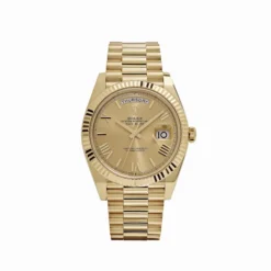 Replica Rolex Day-Date 228238 Yellow Gold Champagne Roman Dial