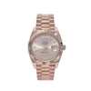Replica Rolex Day-Date 228235 Rose Gold Sundust Roman Dial