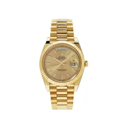 Replica Rolex Day-Date 40 Yellow Gold Champagne Dial 228238