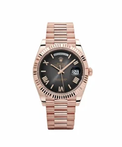 Replica Rolex Day-Date Reference 228235 Rose Gold Slate Ombre Dial