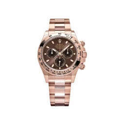 Rolex Daytona Replica 116505 Rose Gold Chocolate Brown Dial