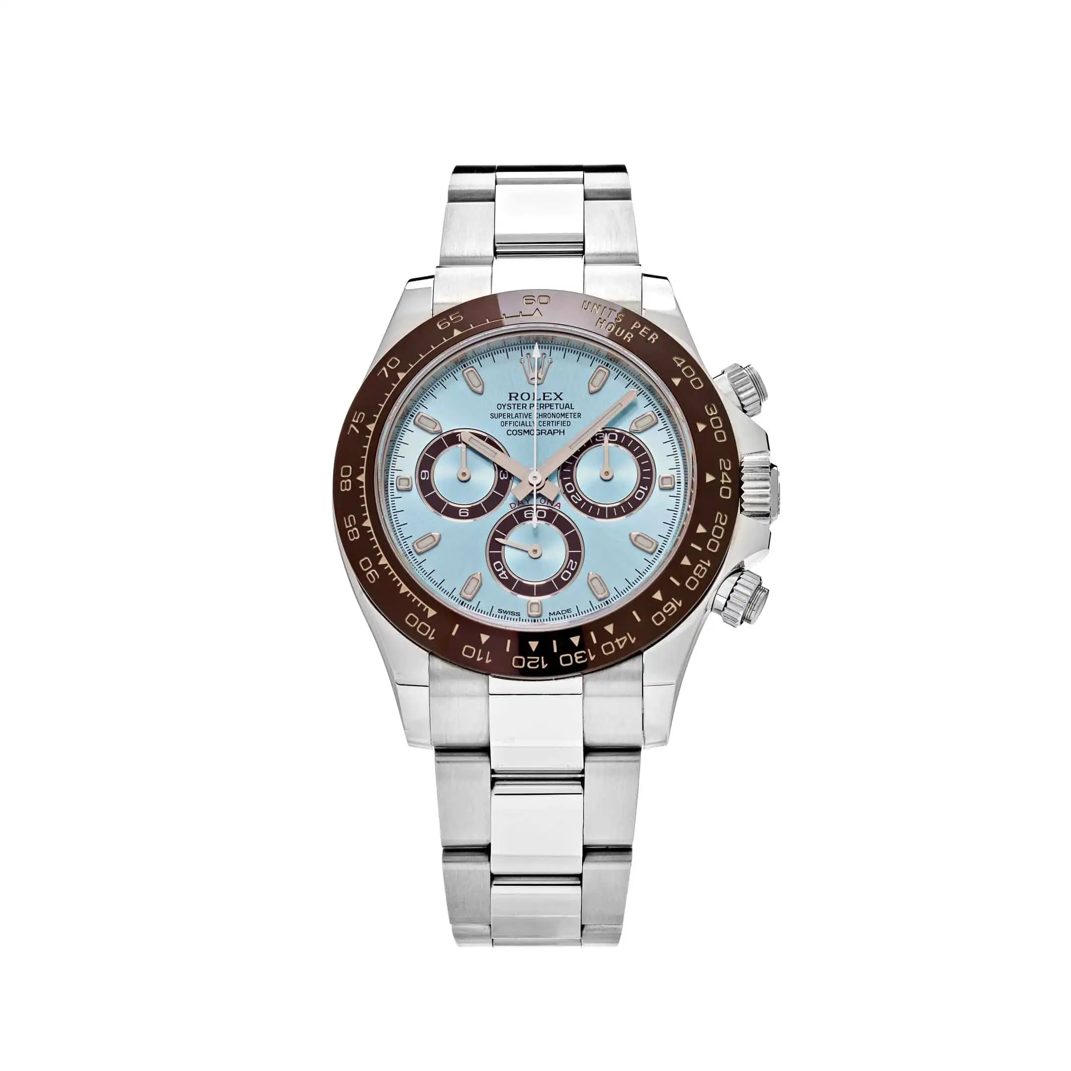 Rolex Daytona Replica 116506 Platinum Ice Blue Dial