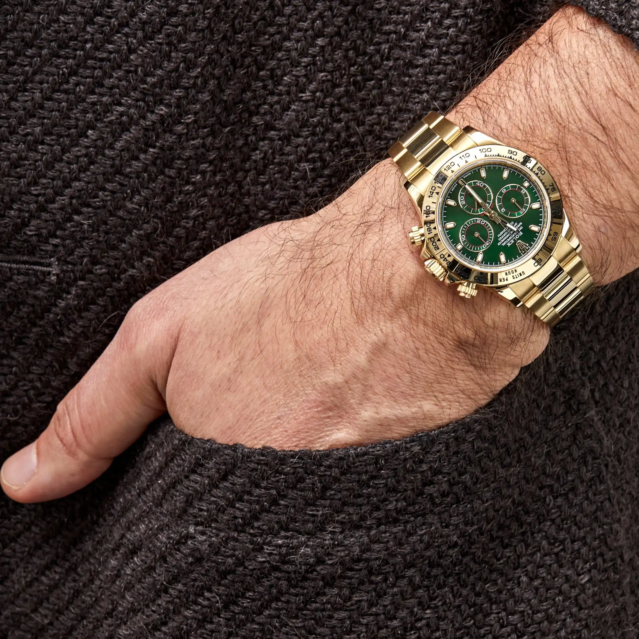 Rolex Daytona Replica 116508 ‘John Mayer’ Green Dial - Image 2