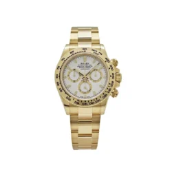 Rolex Daytona Replica 116508 Yellow Gold White Dial