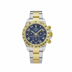Rolex Daytona Replica 116523 Stainless Steel and Yellow Gold Blue Dial