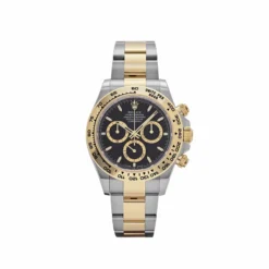 Rolex Daytona Replica 126503 Stainless Steel Yellow Gold Black Dial