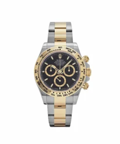 Rolex Daytona Replica 126503 Stainless Steel Yellow Gold Black Dial