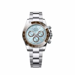 Rolex Daytona Replica 126506 Platinum Ice Blue Baguette Dial