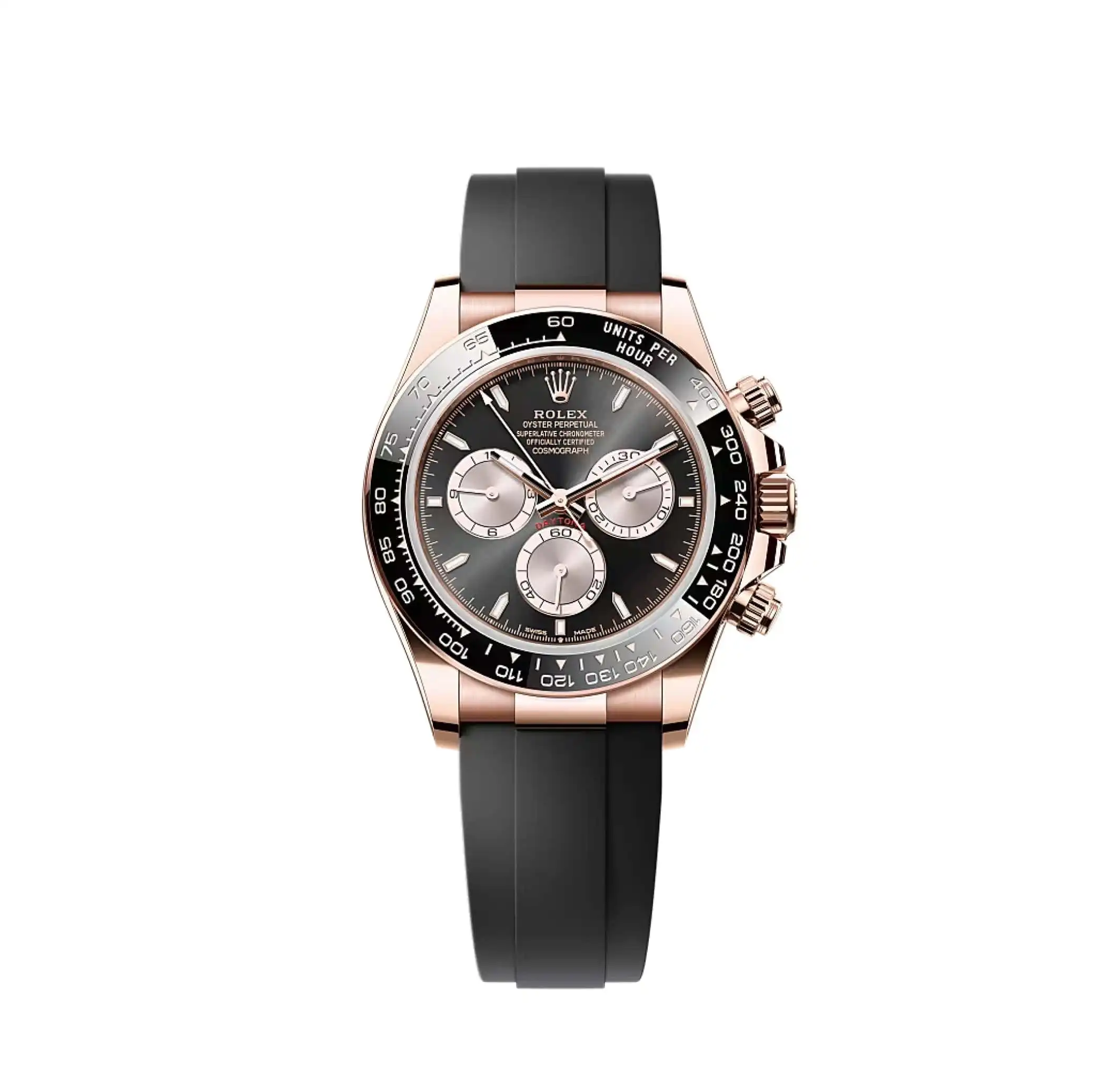 Rolex Daytona Replica 126515LN Rose Gold Black Dial