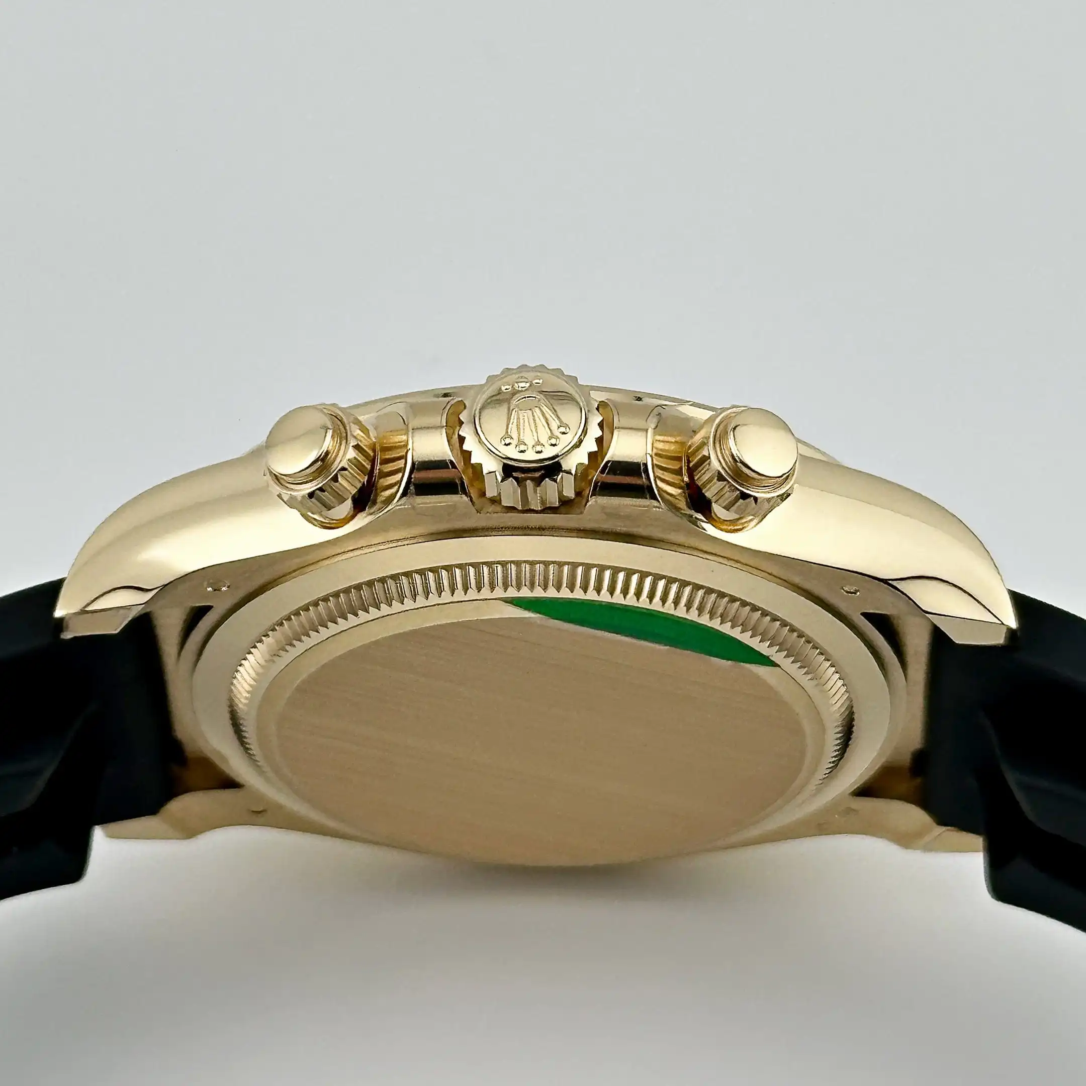 Rolex Daytona Replica 126518LN Yellow Gold Champagne Black Dial - Image 8