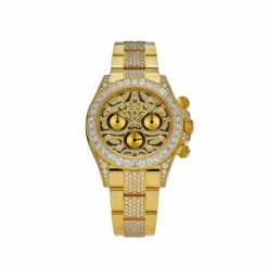 Rolex Daytona Replica ‘Eye of the Tiger’ 116598TBR Yellow Gold Diamond Accents