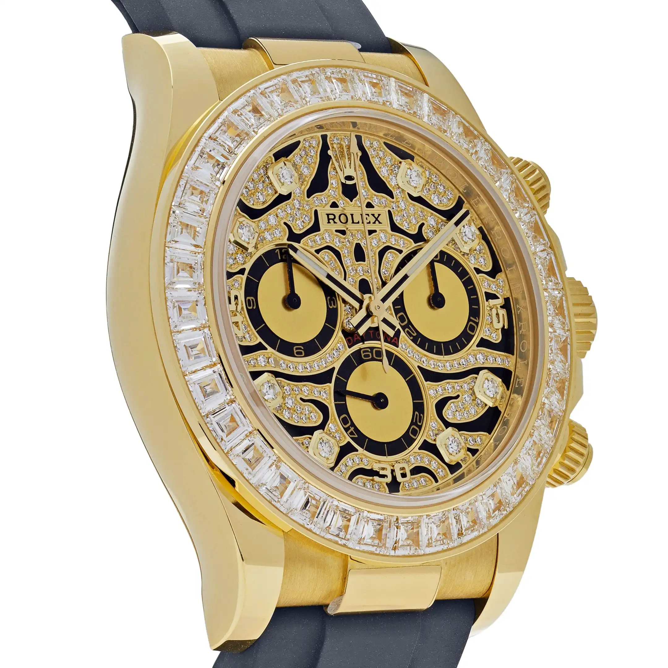 Rolex Daytona Replica ‘Eye of the Tiger’ 116588TBR Yellow Gold - Image 3