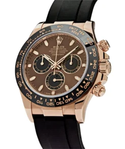 Alternative view of Rolex Daytona Replica 116515LN Rose Gold Chocolate Dial