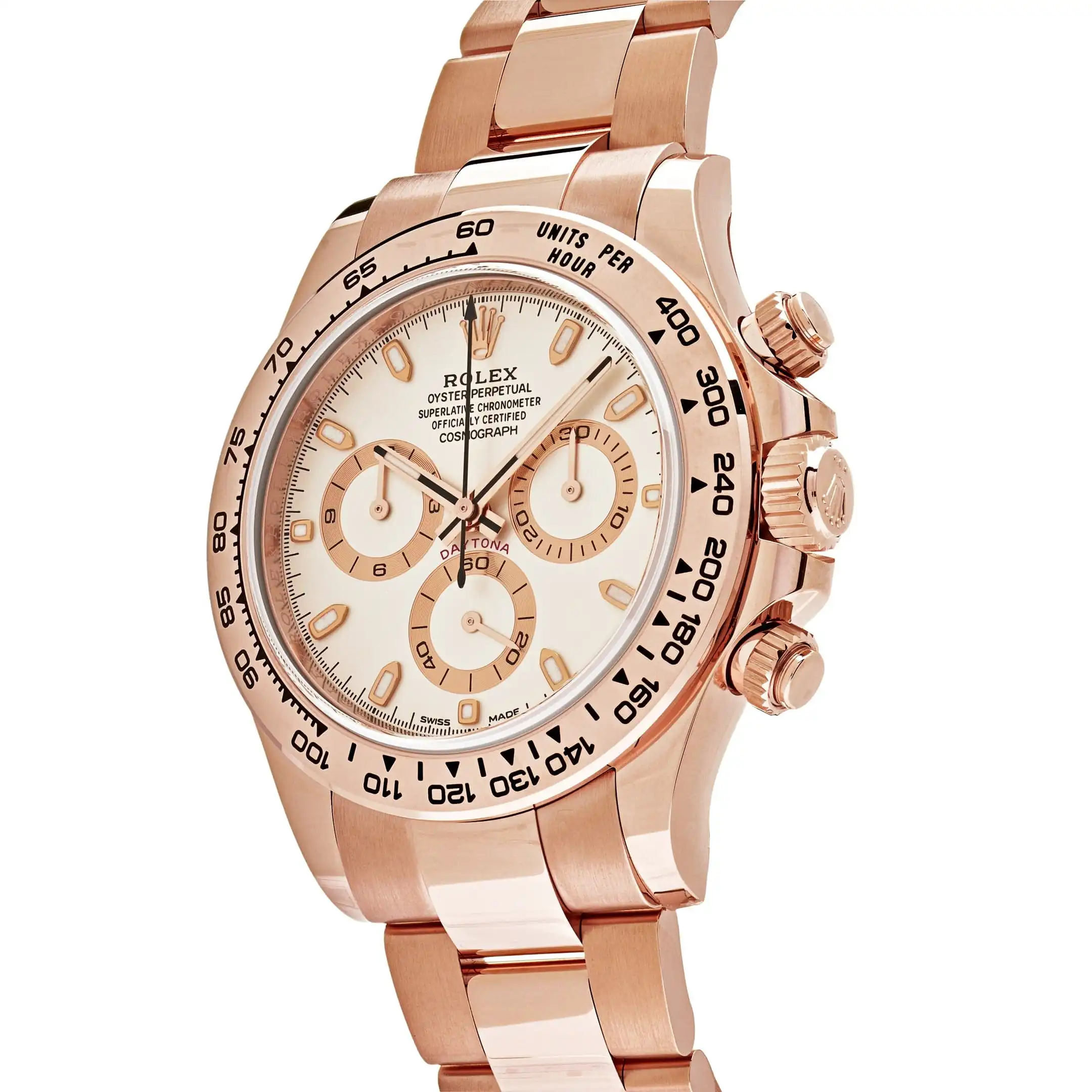 Rolex Daytona Replica 116505 Rose Gold Ivory Dial - Image 2