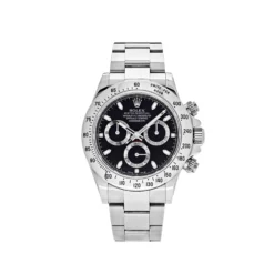 Rolex Daytona Replica 116520 Stainless Steel Black APH Dial