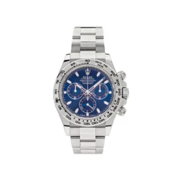 Rolex Daytona Replica 116509 White Gold Blue Dial