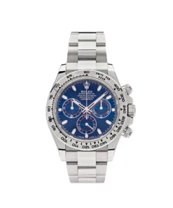 Rolex Daytona Replica 116509 White Gold Blue Dial