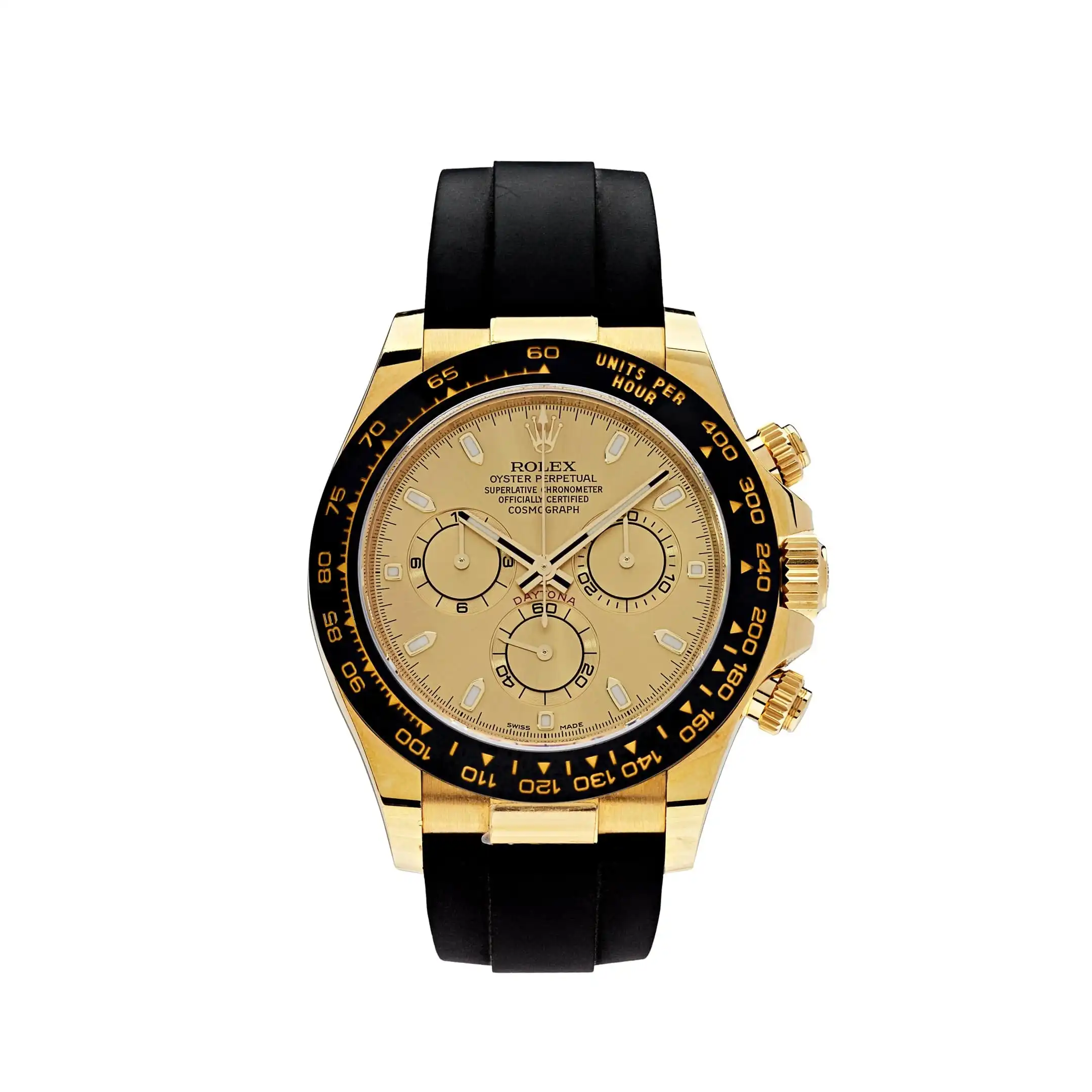 Rolex Daytona Replica 116518LN Yellow Gold Champagne Dial