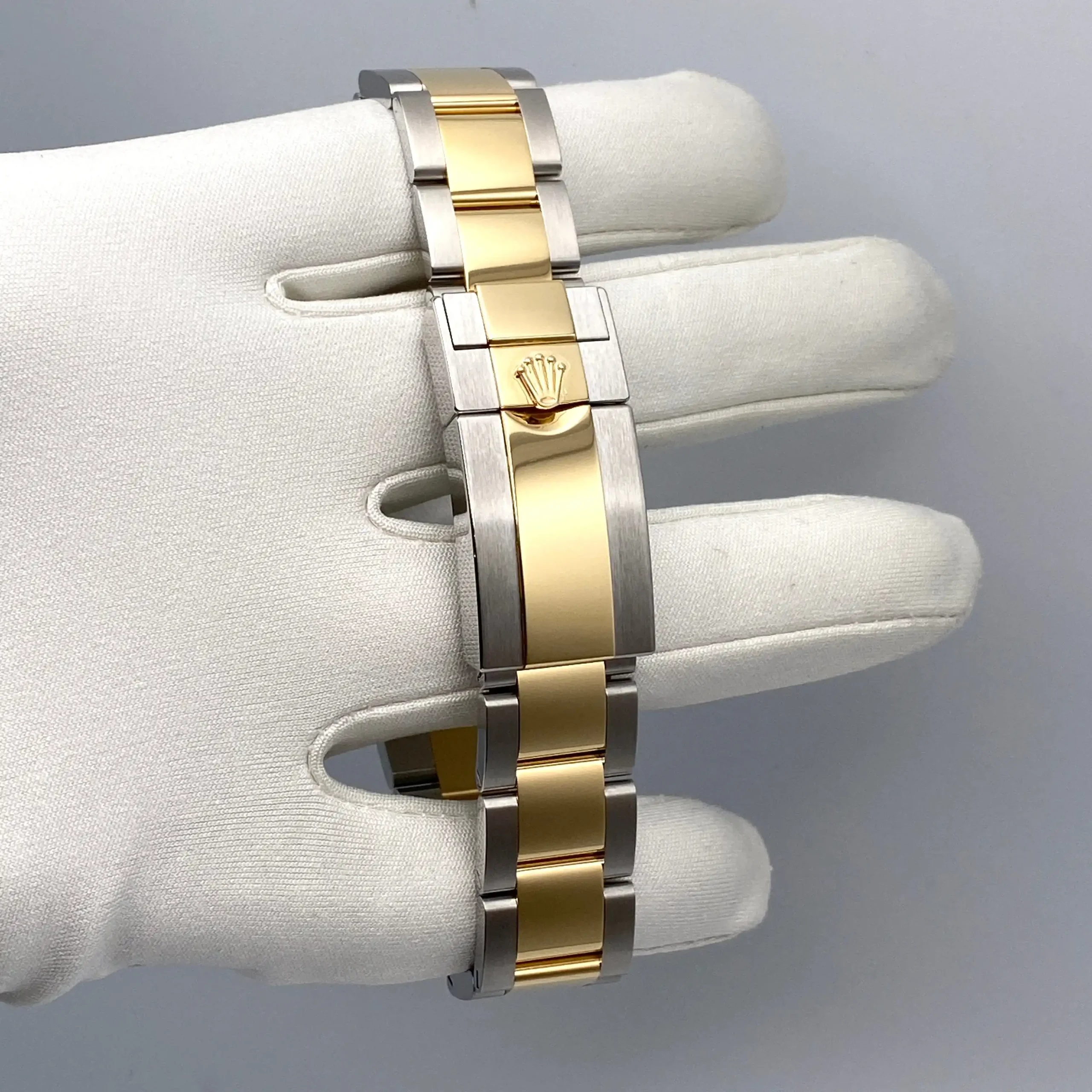 Rolex Daytona Replica 116503 Yellow Gold Stainless Steel Mother of Pearl Diamo - Image 6