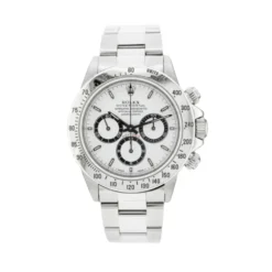 Rolex Daytona Replica 16520 Zenith Movement Stainless Steel White Dial