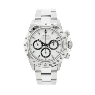 Rolex Daytona Replica 16520 Zenith Movement Stainless Steel White Dial