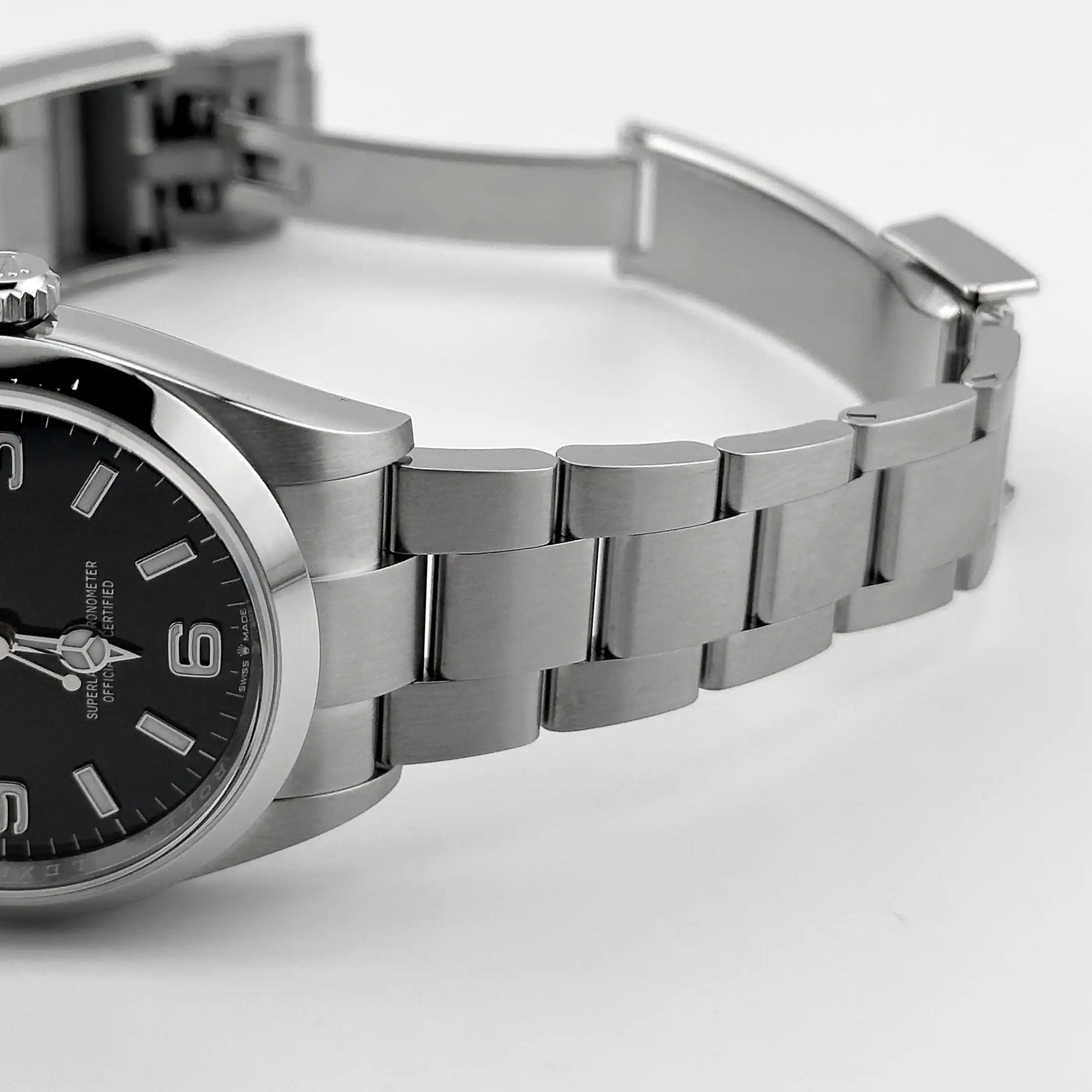 Rolex Explorer Replica 124270 Stainless Steel Black Dial - Image 6