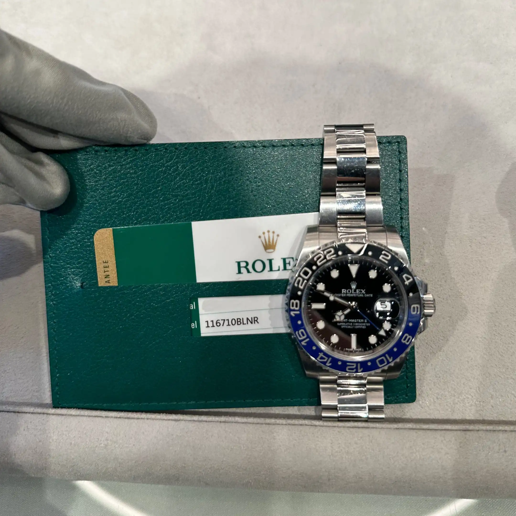 Rolex GMT-Master II Replica 116710BLNR Batman Stainless Steel Oyster - Image 11