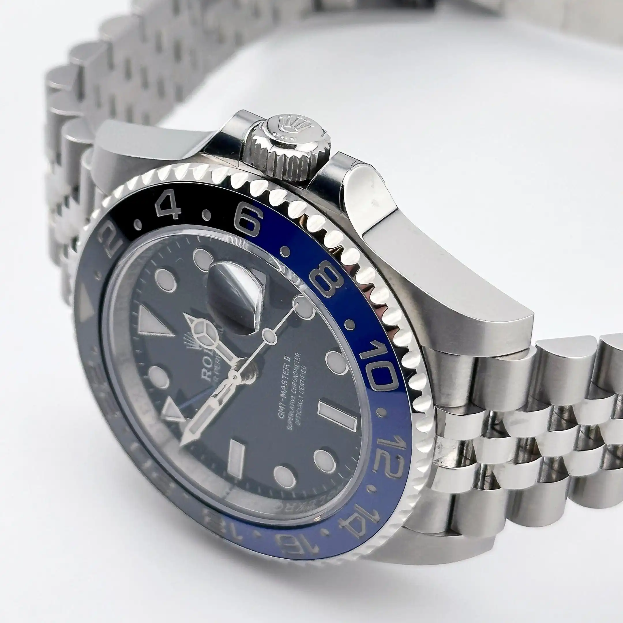 Rolex GMT-Master II Replica 126710BLNR ‘Batgirl’ Stainless Steel Jubilee - Image 5