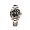 Rolex GMT-Master II Replica 126711CHNR ‘Root Beer’ Rose Gold Stainless Black Dial