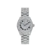 Rolex Datejust Replica 279459RBR Ladies White Gold Pave Set Diamonds