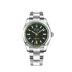 Replica Rolex Milgauss 116400GV Stainless Steel Black Dial