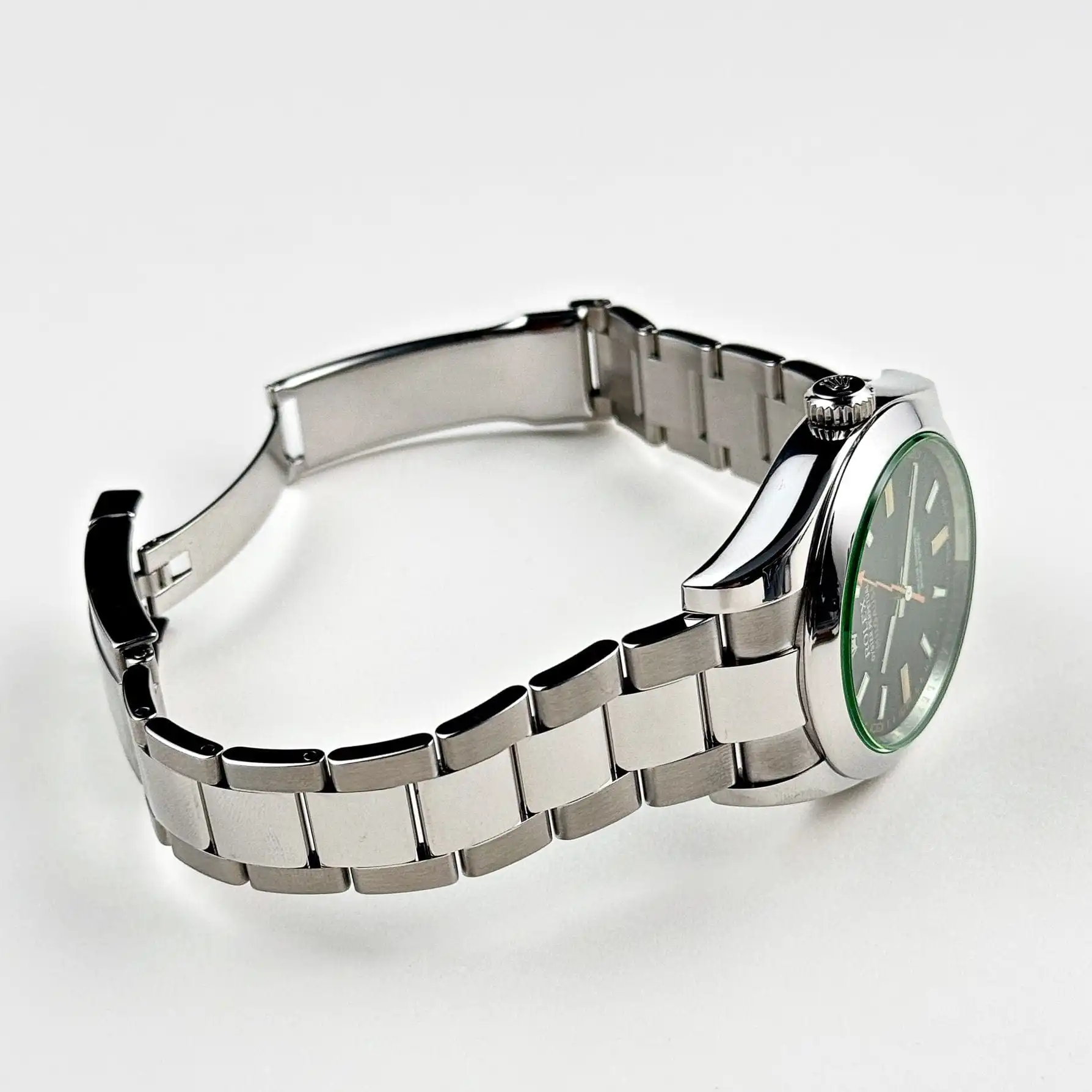 Replica Rolex Milgauss 116400GV Stainless Steel Black Dial - Image 5