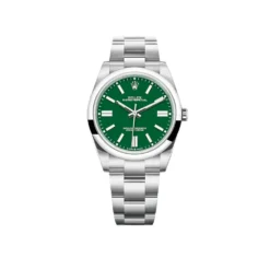 Rolex Oyster Perpetual Replica 124300 Stainless Steel Green Dial