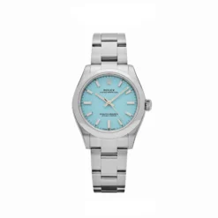 Rolex Oyster Perpetual Replica 277200 ‘Ladies’ Stainless Steel Tiffany Blue Turquoise Dial