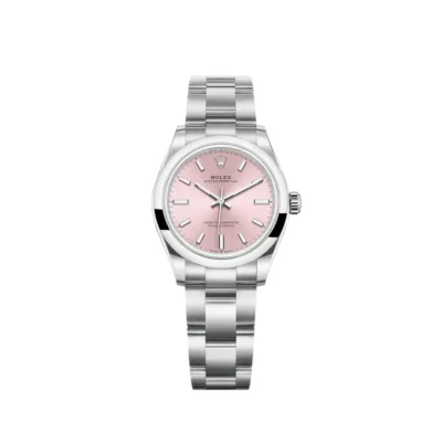 Rolex Oyster Perpetual Replica 277200 ‘Ladies’ Stainless Steel Pink Dial