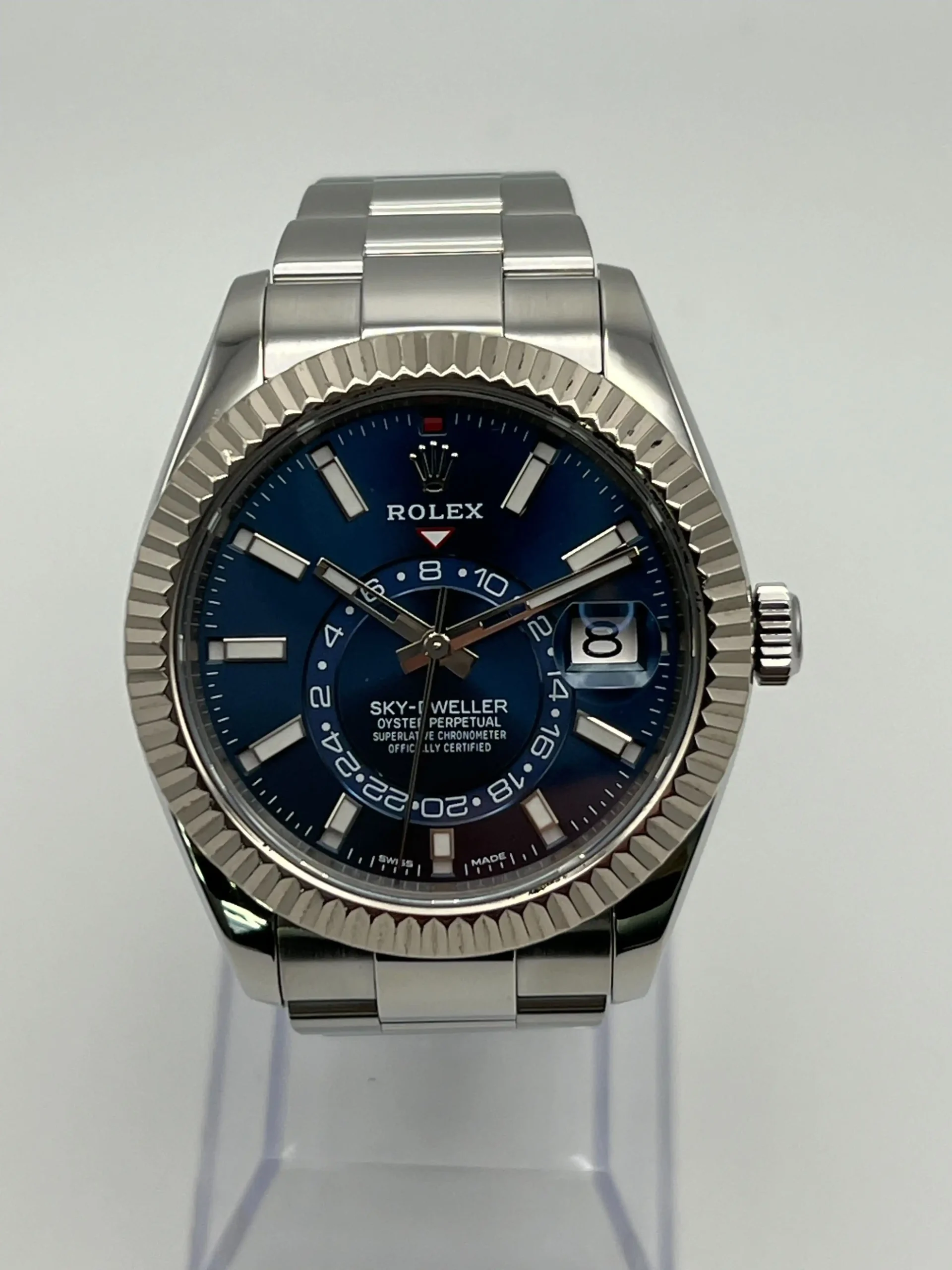 Replica Rolex Sky-Dweller 326934 Stainless Steel Blue Dial - Image 5