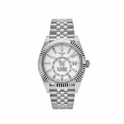 Replica Rolex Sky-Dweller 336934 Stainless Steel White Dial Jubilee