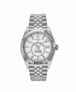 Replica Rolex Sky-Dweller 336934 Stainless Steel White Dial Jubilee